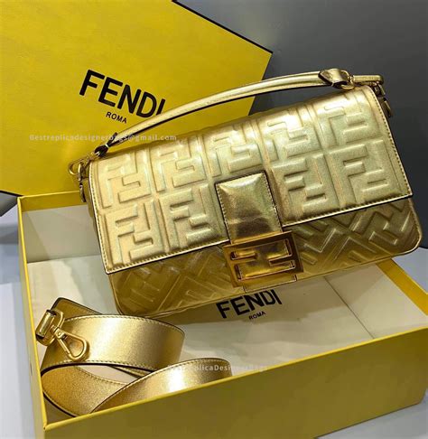 fendi monogram bag replica|Fendi flat baguette.